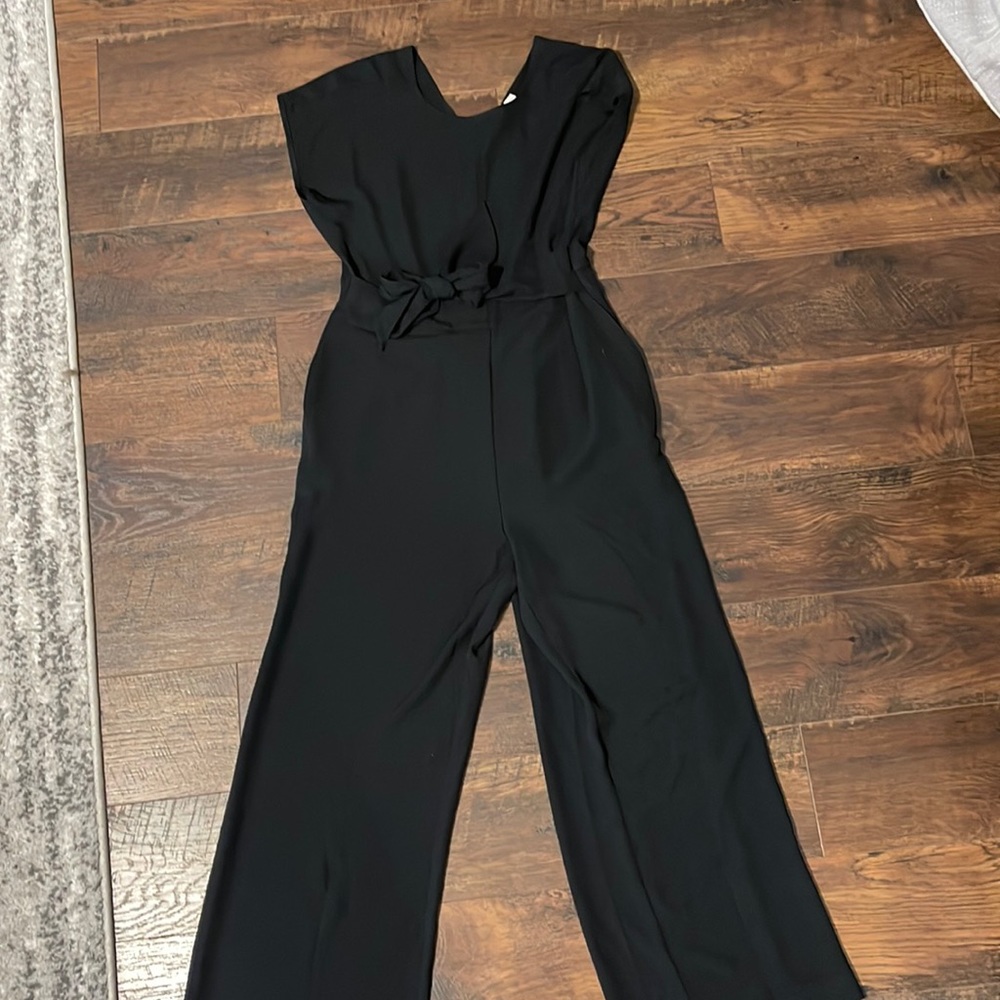 NWT Loft Black Jumpsuit